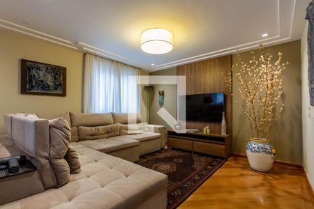 Sala de apartamento à venda com 3 quartos, 218m² em Brooklin, São Paulo