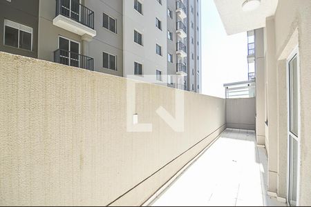 Varanda da Sala de apartamento para alugar com 2 quartos, 65m² em Bairro dos Casa, São Bernardo do Campo