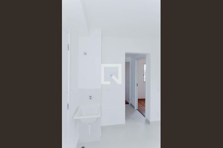 Cozinha de apartamento à venda com 2 quartos, 33m² em Parque Novo Mundo, São Paulo