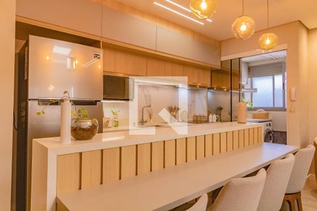 Cozinha de apartamento à venda com 3 quartos, 84m² em Vila Guarani, São Paulo