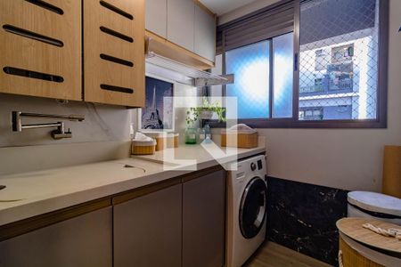 Área de Serviço de apartamento à venda com 3 quartos, 84m² em Vila Guarani, São Paulo