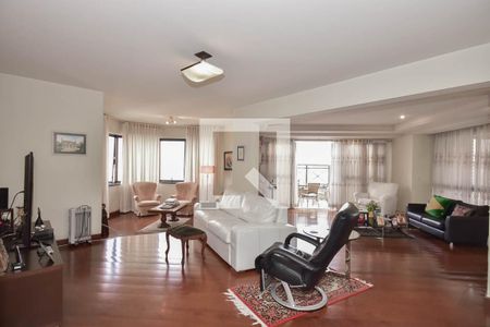 Sala de apartamento para alugar com 4 quartos, 285m² em Jardim Parque Morumbi, São Paulo