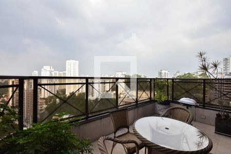 Varanda de apartamento para alugar com 4 quartos, 285m² em Jardim Parque Morumbi, São Paulo