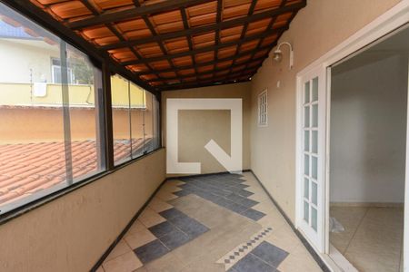 Varanda da Suíte 2 de casa à venda com 4 quartos, 360m² em Fonte Grande, Contagem
