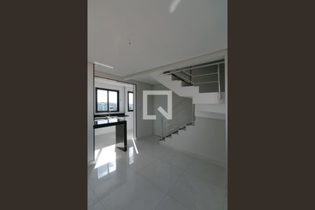 Sala de apartamento à venda com 4 quartos, 124m² em Sinimbu, Belo Horizonte
