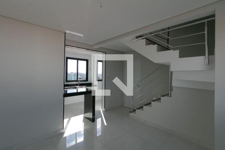 Sala de apartamento à venda com 4 quartos, 124m² em Sinimbu, Belo Horizonte