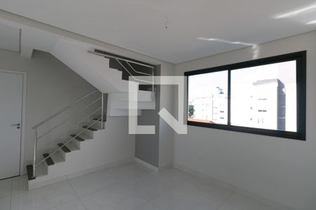 Sala de apartamento à venda com 4 quartos, 124m² em Sinimbu, Belo Horizonte