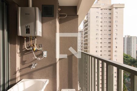 Área de Serviço de apartamento para alugar com 1 quarto, 35m² em Indianópolis, São Paulo
