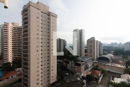 Vista da Sacada de apartamento para alugar com 1 quarto, 35m² em Indianópolis, São Paulo