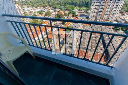 Varanda da Sala de apartamento para alugar com 2 quartos, 55m² em Jardim Independência, São Paulo