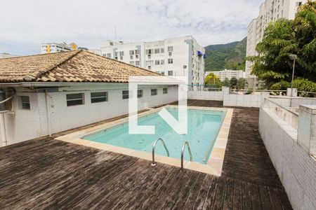 Área comum - Piscina de apartamento para alugar com 2 quartos, 55m² em Recreio dos Bandeirantes, Rio de Janeiro