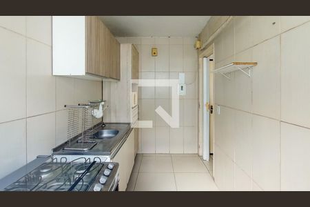 Cozinha de apartamento para alugar com 2 quartos, 52m² em Cristal, Porto Alegre