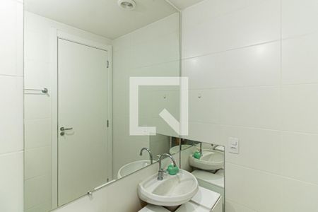 Banheiro da Suíte de apartamento para alugar com 1 quarto, 30m² em Vila Romana, São Paulo