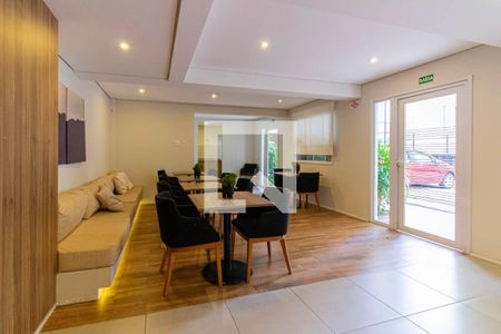 Área comum - Salão de festas de apartamento para alugar com 1 quarto, 30m² em Vila Romana, São Paulo