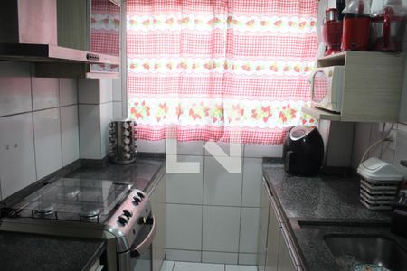 Cozinha de apartamento à venda com 2 quartos, 60m² em Diamante, Belo Horizonte