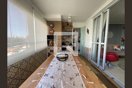 Varanda Sala de apartamento à venda com 2 quartos, 89m² em Jardim Ester Yolanda, São Paulo