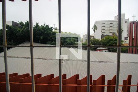 Vista da Sala de apartamento à venda com 3 quartos, 90m² em Menino Deus, Porto Alegre
