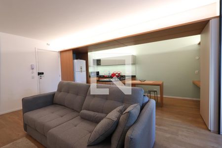 Sala de apartamento para alugar com 1 quarto, 104m² em República, São Paulo