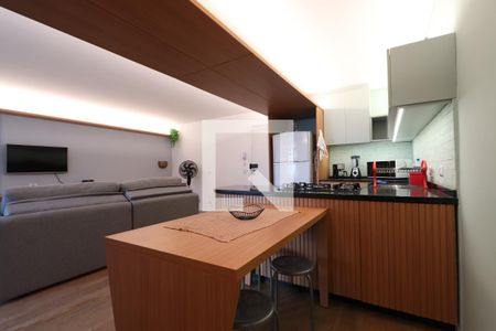 Sala de Jantar de apartamento para alugar com 1 quarto, 104m² em República, São Paulo