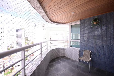 Varanda da Sala de apartamento à venda com 3 quartos, 125m² em Aclimação, São Paulo