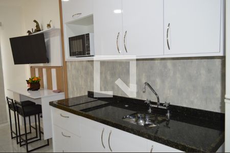 Cozinha de kitnet/studio para alugar com 1 quarto, 21m² em Cursino, São Paulo