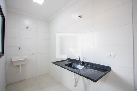 Cozinha/Área de serviço de apartamento para alugar com 2 quartos, 45m² em Vila Helena, Santo André