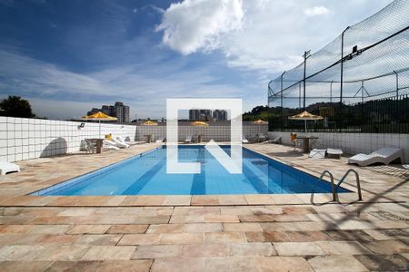 Área comum -Piscina de apartamento à venda com 1 quarto, 51m² em Rio Comprido, Rio de Janeiro