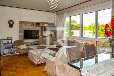 Sala de apartamento à venda com 3 quartos, 108m² em Santana, Porto Alegre