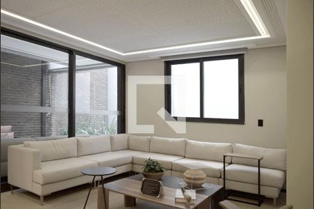 Área gourmet de kitnet/studio à venda com 1 quarto, 31m² em Paraíso, São Paulo