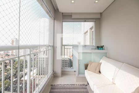 Varanda  de apartamento à venda com 2 quartos, 67m² em Vila Zilda, São Paulo