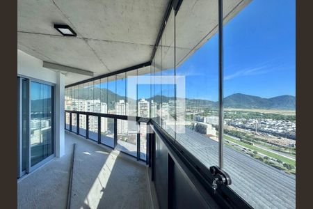 Varanda de apartamento à venda com 2 quartos, 92m² em Recreio dos Bandeirantes, Rio de Janeiro