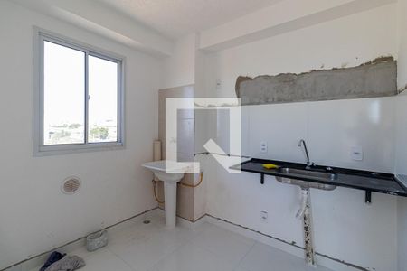 Sala/Cozinha/Área de Serviço  de apartamento para alugar com 2 quartos, 37m² em Jardim America da Penha, São Paulo