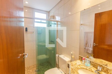 Banheiro da Suíte 1 de apartamento à venda com 4 quartos, 283m² em Sion, Belo Horizonte