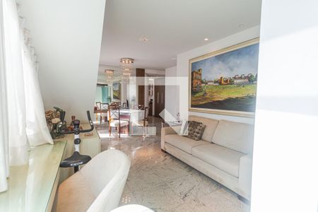 Sala 1 de apartamento à venda com 4 quartos, 283m² em Sion, Belo Horizonte