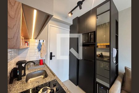 Sala/Cozinha de apartamento para alugar com 1 quarto, 26m² em Vila Olímpia, São Paulo