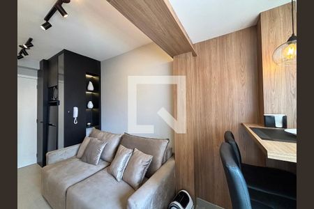 Sala/Cozinha de apartamento para alugar com 1 quarto, 26m² em Vila Olímpia, São Paulo