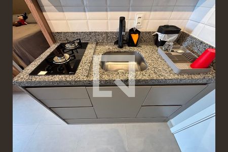 Sala/Cozinha de apartamento para alugar com 1 quarto, 26m² em Vila Olímpia, São Paulo
