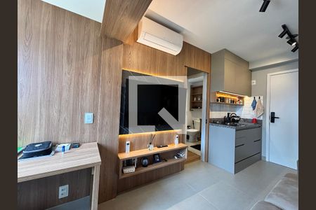 Sala/Cozinha de apartamento para alugar com 1 quarto, 26m² em Vila Olímpia, São Paulo