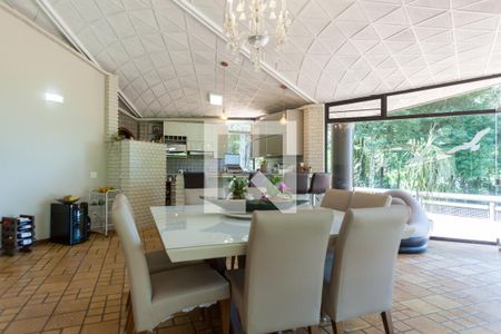 Sala de Jantar de casa de condomínio à venda com 3 quartos, 298m² em Retiro do Chalé, Brumadinho