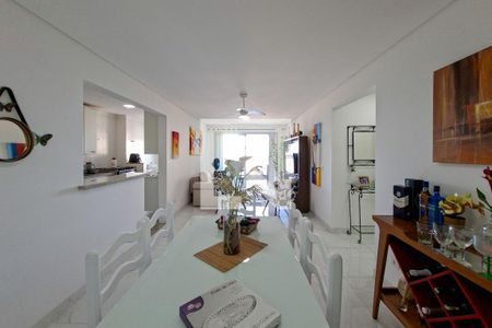 Sala de apartamento para alugar com 3 quartos, 132m² em Vila Tupi, Praia Grande