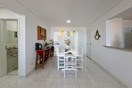 Sala de apartamento para alugar com 3 quartos, 132m² em Vila Tupi, Praia Grande