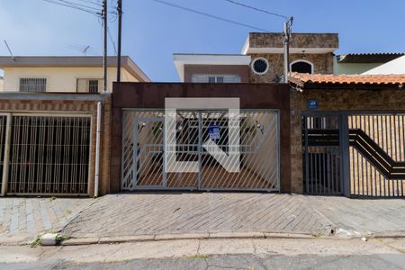 Fachada+Placa de casa à venda com 3 quartos, 167m² em Vila Salete, São Paulo