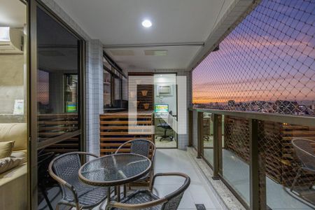 Sala Varanda de apartamento à venda com 3 quartos, 95m² em Tijuca, Rio de Janeiro