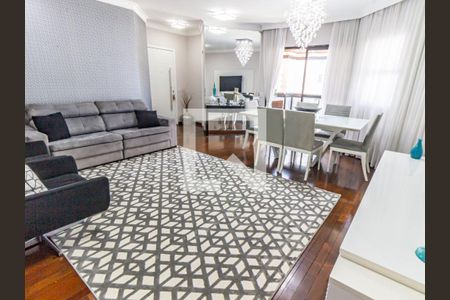 Sala de apartamento à venda com 3 quartos, 123m² em Vila Regente Feijó, São Paulo