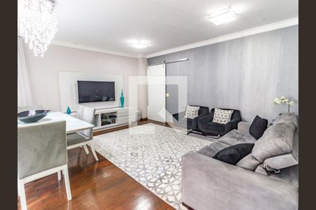 Sala de apartamento à venda com 3 quartos, 123m² em Vila Regente Feijó, São Paulo