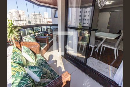 Varanda de apartamento à venda com 3 quartos, 123m² em Vila Regente Feijó, São Paulo