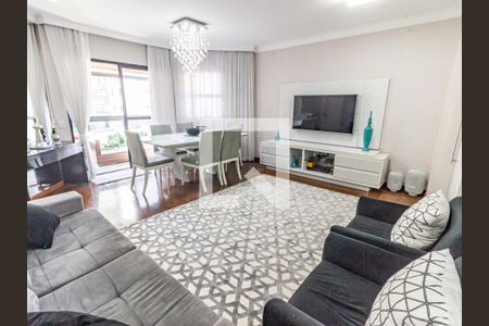 Sala de apartamento à venda com 3 quartos, 123m² em Vila Regente Feijó, São Paulo