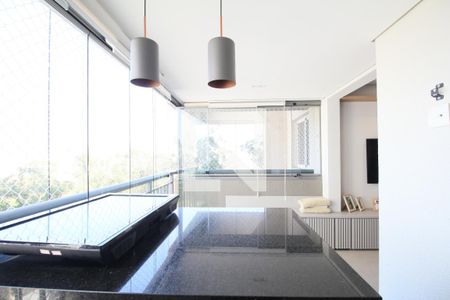 Varanda Gourmet de apartamento à venda com 3 quartos, 81m² em Vila Andrade, São Paulo