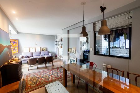 Sala de apartamento à venda com 2 quartos, 75m² em Sion, Belo Horizonte