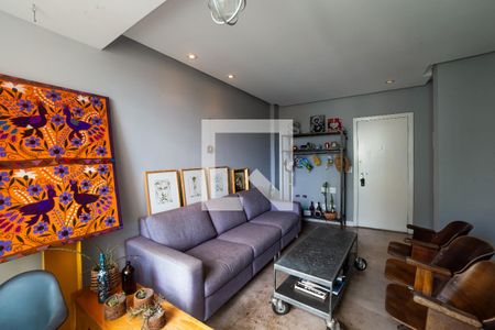 Sala de apartamento à venda com 2 quartos, 75m² em Sion, Belo Horizonte